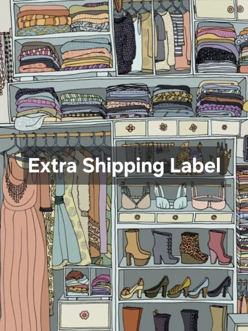 Extra Shipping Label 🫶